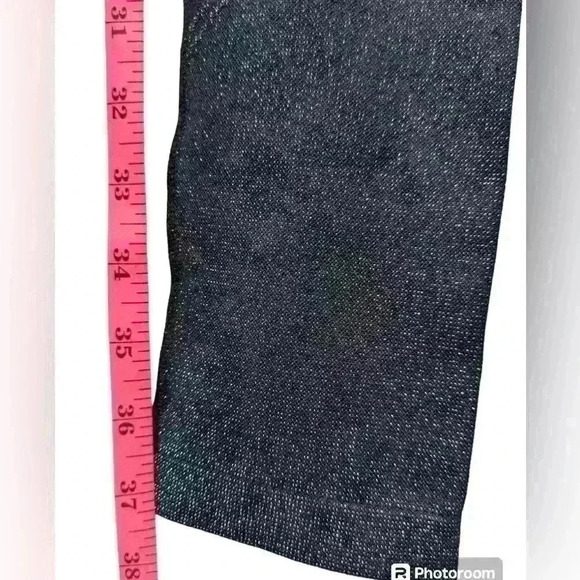 NWOT Athleta Twilight Tight Sparkle Seamless Leggings Navy Blue S - Picture 3 of 5